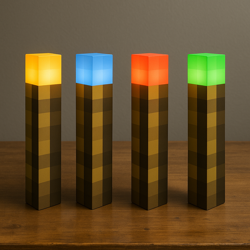 Pixel Torch Lamp