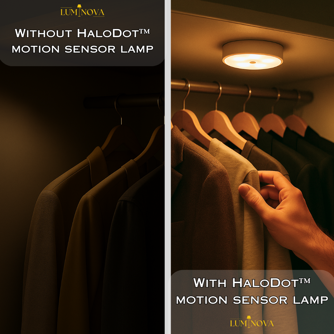 Halo Dot™ Motion Sensor Lamp