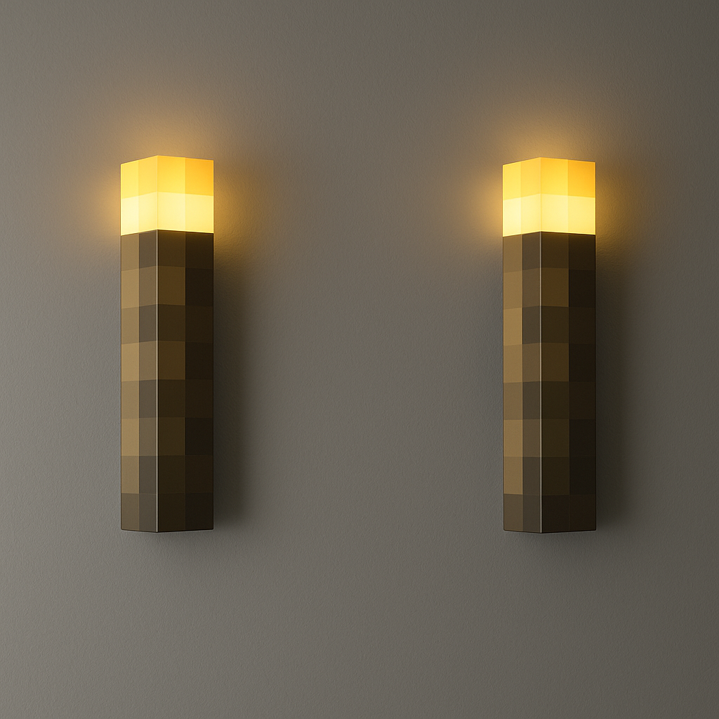 Pixel Torch Lamp