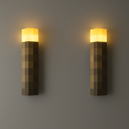 Pixel Torch Lamp