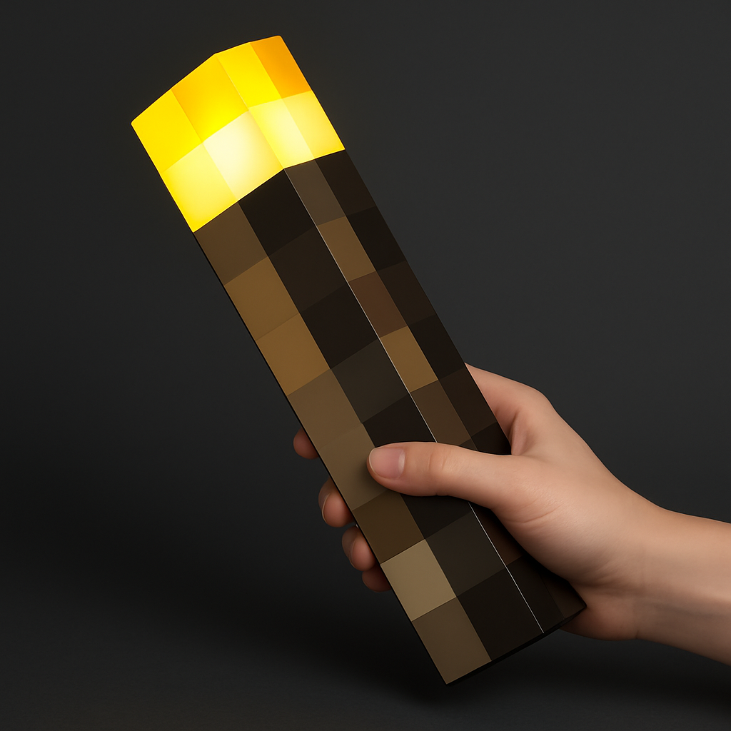 Pixel Torch Lamp